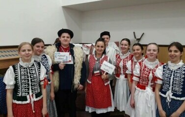 Wsp&oacute;lne zdjęcie uczni&oacute;w podczas Erazmus.