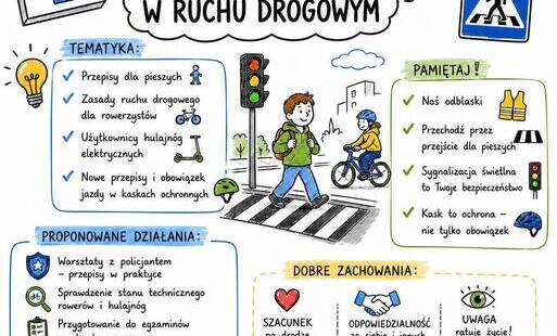 Logo - Poniedziałek – „Bezpieczeństwo w ruchu drogowym” 